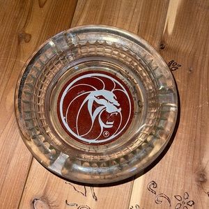 MGM Grand Hotel VIntage Red Lion Ashtray